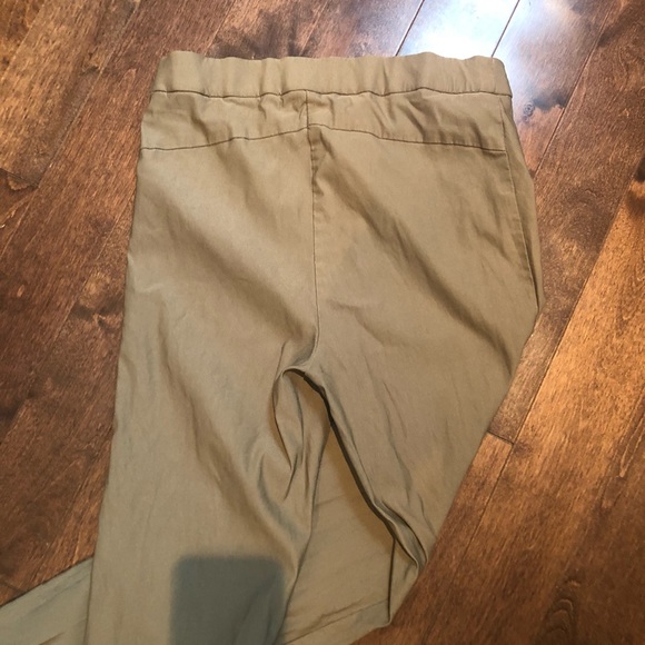Army green straight pants - Picture 2 of 2